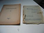2 oude getekende Huishoudsch naaipatroon boeken  1940 / 45?, Ophalen of Verzenden, Gebruikt, Overige typen
