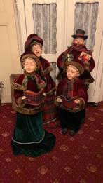 Prachtige kerstdecoratie poppen dickens, Antiek en Kunst, Ophalen of Verzenden