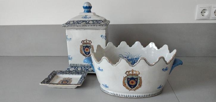 Delfts kaststel/Chateau de Versailles kamer set, Antiek en Kunst, Antiek | Vazen, Ophalen