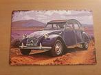 Citroën 2CV Blikken Bord, Ophalen of Verzenden, Gebruikt