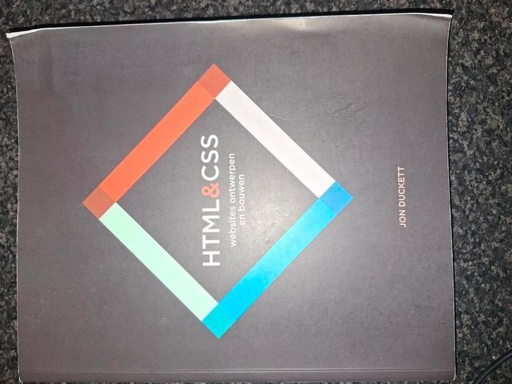 Jon Duckett - HTML en CSS - websites ontwerpen en bouwen, Boeken, Informatica en Computer, Gelezen, Internet of Webdesign, Ophalen of Verzenden