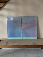 9 Alu foto/posterlijsten voor € 40,00, Ophalen, Zo goed als nieuw, Metaal of Aluminium