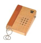 Houten telefoon met bel, Ophalen of Verzenden, Nieuw, Overige typen