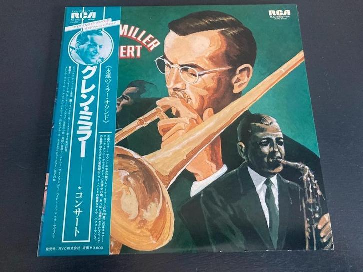 Glenn Miller "Concert" 2LP uit Japan, Cd's en Dvd's, Vinyl | Pop, 12 inch, Verzenden
