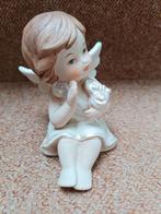 Engel porselein rozen, Verzamelen, Beelden en Beeldjes, Ophalen of Verzenden, Zo goed als nieuw