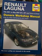 Renault Laguna Haynes Werkplaatshandboek 2001-2007, Ophalen of Verzenden, Gelezen, Renault