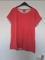 Adventure Line roze shirt met witte stippen maat 48, Maat 46/48 (XL) of groter, Ophalen of Verzenden, Zo goed als nieuw, Korte mouw