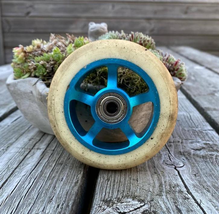 100mm stuntstep wiel, Sport en Fitness, Overige Sport en Fitness, Zo goed als nieuw, Ophalen of Verzenden