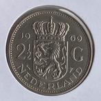 2,5 Gulden / Rijksdaalder uit 1969 mmt = Vis  🐠 van Juliana, Postzegels en Munten, Munten | Nederland, Verzenden, Koningin Juliana
