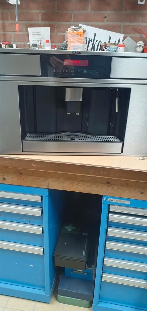 aangeboden defekte AEG koffiemachine, Witgoed en Apparatuur, Koffiezetapparaten, Gebruikt, Koffiemachine, Ophalen