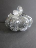 glas kunst pompoen zilver glazen object, Antiek en Kunst, Ophalen of Verzenden