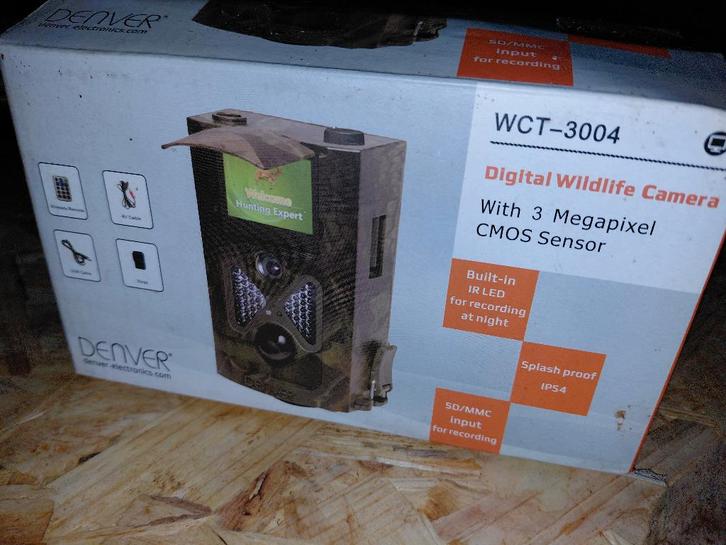 Denver WCT-3004 wildlifecamera, Audio, Tv en Foto, Videobewaking, Gebruikt, Ophalen