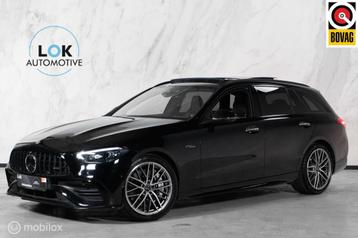Mercedes C-klasse Estate C43 AMG 4MATIC PANO|KUIP|360|BURM| beschikbaar voor biedingen