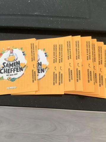 Gratis ophalen Jumbo samen lekker cheffen kaartjes beschikbaar voor biedingen