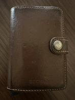 Secrid Miniwallet pasjeshouder van leer | Donkerbruin, Sieraden, Tassen en Uiterlijk, Portemonnees, Ophalen, Zo goed als nieuw