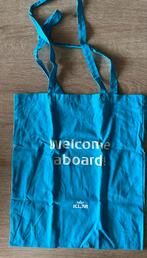 KLM stoffen tas, Verzamelen, Ophalen of Verzenden, Nieuw, Gebruiksvoorwerp
