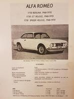 12x Alfa Romeo Olyslager Kluwer Vraagbaken 1968-1985, Ophalen of Verzenden