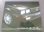 Maserati BiTurbo 4 24v Brochure, Gelezen, Overige merken, Verzenden