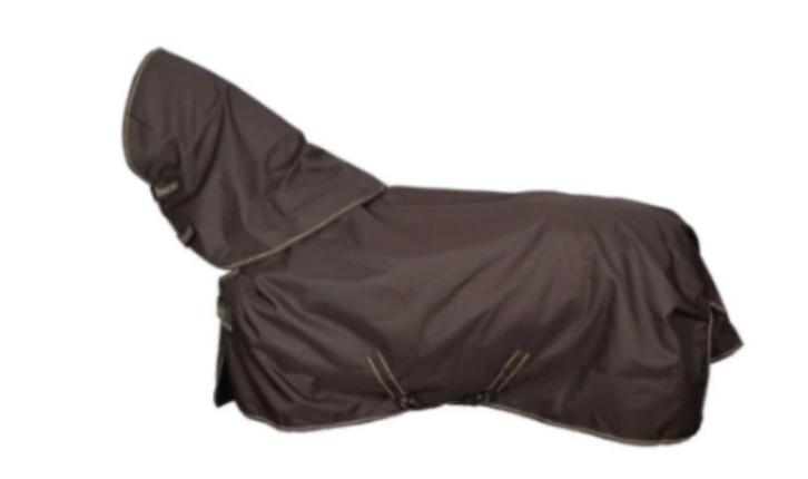 Bucas Irish Turnout + Neck set Espresso, Dieren en Toebehoren, Paarden en Pony's | Dekens en Dekjes, Nieuw, Deken, Ophalen of Verzenden