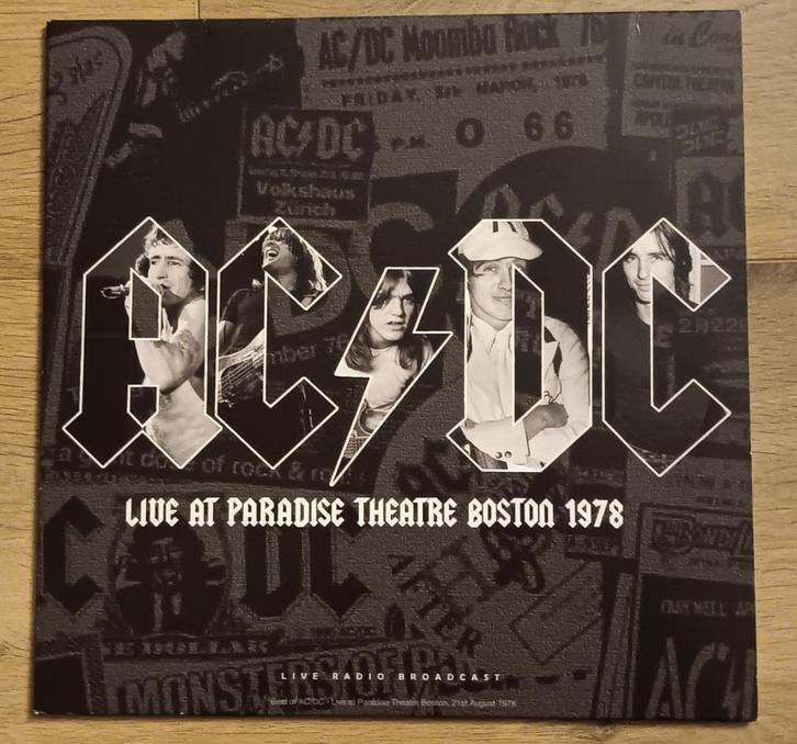 AC/DC - Live at paradise theatre Boston 1978 (lp) Nieuwstaat, Cd's en Dvd's, Vinyl | Hardrock en Metal, Zo goed als nieuw, Ophalen of Verzenden