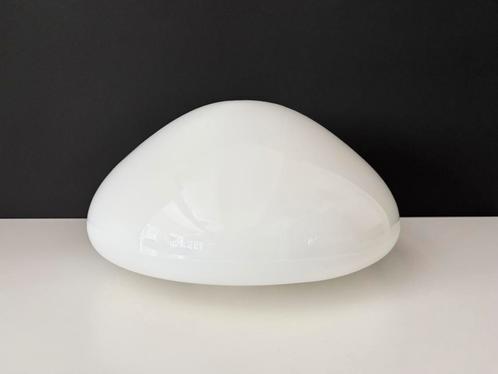 Vintage Bauhaus plafondlamp, Wagenfeld Lindner 964 SW, 30 cm, Huis en Inrichting, Lampen | Plafondlampen, Gebruikt, Glas, Overige materialen