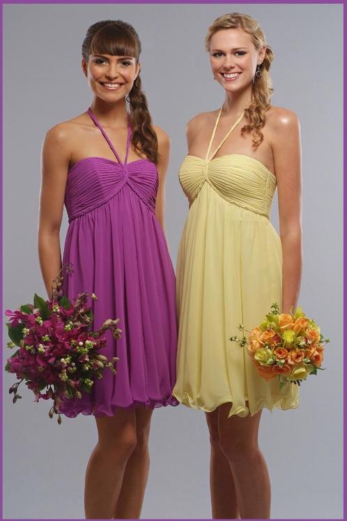 Korte bruidsmeisjes jurk maat 38 in amethist kleur, Kleding | Dames, Trouwkleding en Trouwaccessoires, Nieuw, Bruidsmeisjeskleding