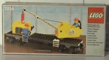 Lego:7814 Crane Wagon with small container 12v beschikbaar voor biedingen