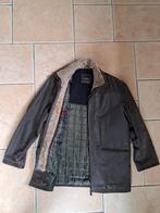 Leren winterjas Heren (maat 52), Ophalen, Maat 52/54 (L), Bruin, Zo goed als nieuw