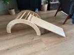 Klimrek met glijbaan l trap l montessori, Kinderen en Baby's, Speelgoed | Houten speelgoed, Ophalen, Zo goed als nieuw