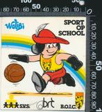 Sticker: Walibi - Sport op school (Basketbal), Verzamelen, Stickers, Sport, Ophalen of Verzenden