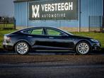 Tesla Model S 75D Base|Autopilot|Luchtvering|Panoramadak, Gebruikt, Zwart, Leder en Stof, Zwart
