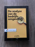 A.J. Marijs - Analyse van de bedrijfsomgeving | Nederlands, Boeken, Ophalen of Verzenden, Zo goed als nieuw, Economie en Marketing