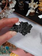 Zwarte Toermalijn Edelsteen, Gebruikt, Zwart, Onbekend, Ophalen of Verzenden