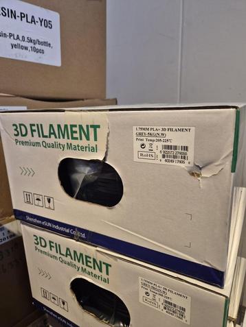 eSun PLA+ filament 5kg beschikbaar voor biedingen