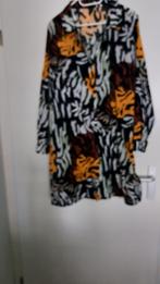 W 10 Moderne lange tuniek katoen Yoek XL 50/52, Yoek, Zwart, Maat 46/48 (XL) of groter, Ophalen of Verzenden