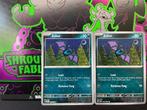 Zubat [Reverse Holo & Non] #027 (Shrouded Fable), Ophalen of Verzenden, Nieuw, Losse kaart
