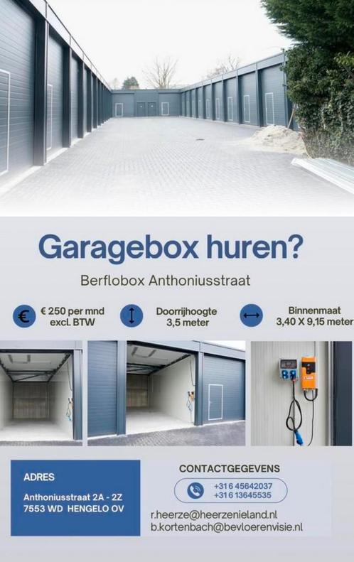 Garagebox te huur / bedrijfshal / opslag te huur / garage, Auto diversen, Autostallingen en Garages