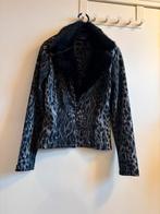Kort panterprint jasje, Ophalen of Verzenden, Zo goed als nieuw, Maat 36 (S), Bruin