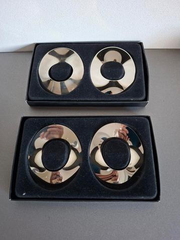 4 RVS Servetringen - Nieuwstaat beschikbaar voor biedingen