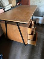 ZOLDEROPRUIMING! Vintage Industrieel bureau, Ophalen of Verzenden, Zo goed als nieuw