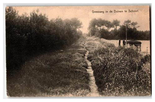 Schoorl, Grensweg in de Duinen, Verzamelen, Ansichtkaarten | Nederland, Gelopen, Noord-Holland, 1920 tot 1940, Verzenden