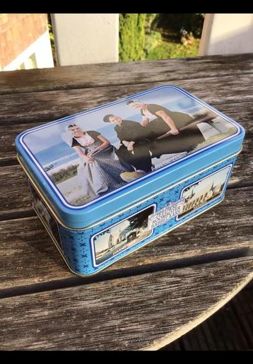 Klein blikje Zeeuwse roomboter babbelaars / boterbabbelaars. beschikbaar voor biedingen