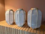 Set van 3 stijlvolle lampenkappen – rotan look, Huis en Inrichting, Woonaccessoires | Vazen, Ophalen, Zo goed als nieuw, Overige kleuren