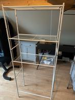 Wasmachine/droger rek - wit metaal, Huis en Inrichting, Ophalen, Met plank(en), Nieuw, Metaal