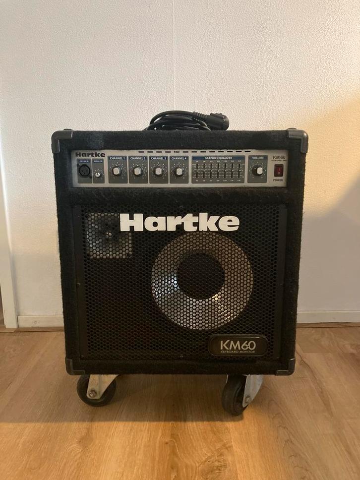 Hartke KM60, Muziek en Instrumenten, Versterkers | Keyboard, Monitor en PA, Zo goed als nieuw, Keyboardversterker, Minder dan 500 watt