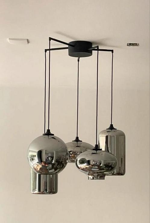 BY EVE Bulbs hanglamp smoke glas design lamp lampen, Huis en Inrichting, Lampen | Hanglampen, Zo goed als nieuw, Glas, Ophalen of Verzenden