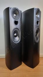 Kef Q7 zuilspeakers in de originele elegante kleur Black ash, Audio, Tv en Foto, Luidsprekers, Overige merken, Front, Rear of Stereo speakers