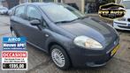 Fiat Grande Punto 1.4i GiuGiaro Airco 2007 Nieuwe APK!, Auto's, Voorwielaandrijving, Stof, Zwart, 4 cilinders