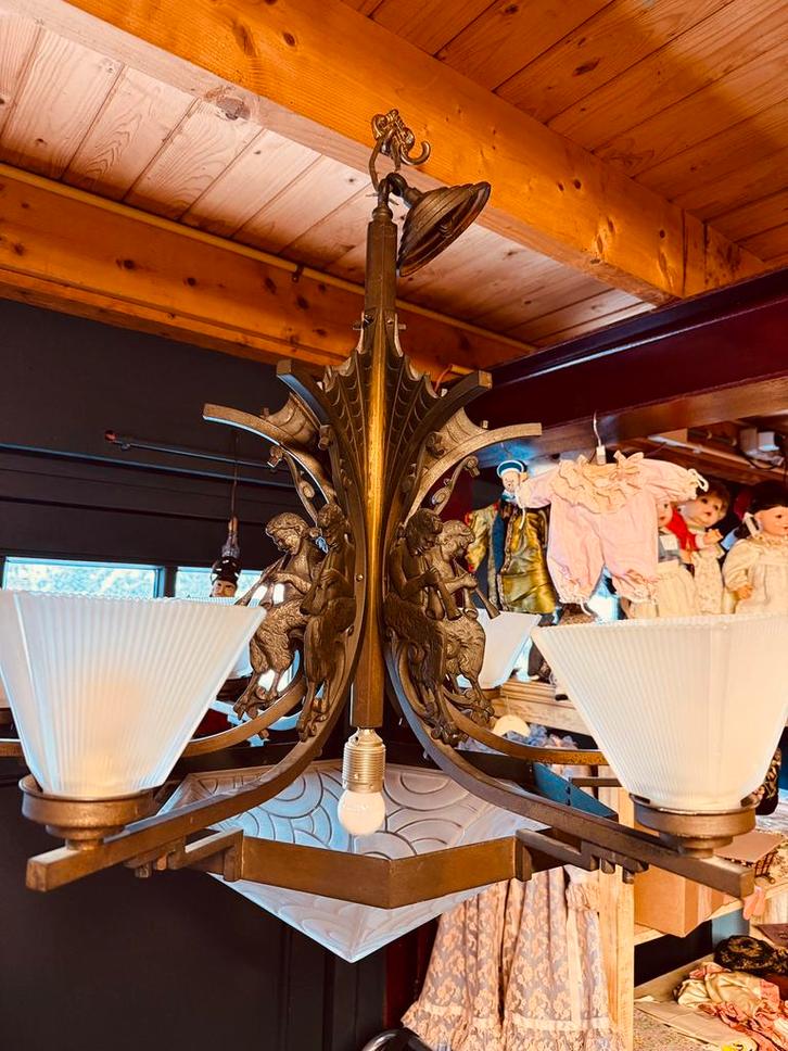 ****Bijzondere antieke lamp****, Antiek en Kunst, Antiek | Lampen, Ophalen