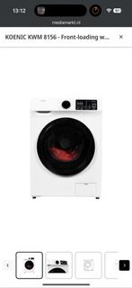 Koenic wasmachine washing machine, Ophalen, Zo goed als nieuw, 85 tot 90 cm